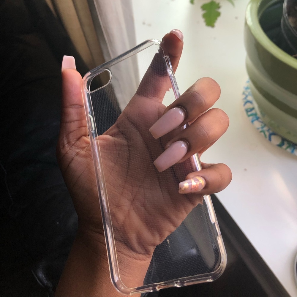 NEW Clear Silicone IPhone 8 Case
